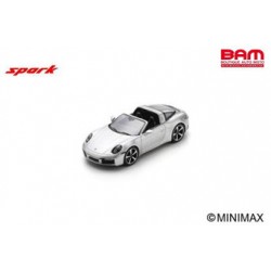 SPARK S6128 PORSCHE 911 Targa 4S (992) - GT Silver 1/43