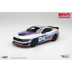 TOP SPEED TS0657 FORD Mustang Dark Horse N°24 Ford Performance Racing School 2025 1/18