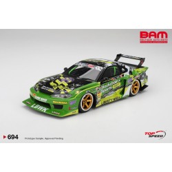 TOP SPEED TS0694 NISSAN Silvia S15 LB-Super Silhouette N°555 V2 Formula Drift Japon 2024 1/18