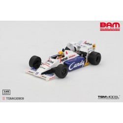 TRUESCALE TSM430909 TOLEMAN TG184 N°19 2ème GP Monaco 1984 Ayrton Senna 1/43