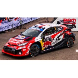 SPARK S6912 TOYOTA GR Yaris Rally1 N°1 TOYOTA GAZOO RACING WRT 3ème Rallye Monte Carlo 2026 S. Ogier - V. Landais 1/43