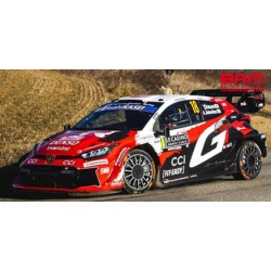 SPARK S6914 TOYOTA GR Yaris Rally1 N°18 TOYOTA GAZOO RACING WRT Rallye Monte Carlo 2026 T. Katsuta - A. Johnston 1/43
