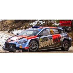 SPARK S6921 HYUNDAI i20 N Rally1 N°20 HYUNDAI SHELL MOBIS WORLD RALLY TEAM Rallye Monte Carlo 2026 H. Paddon - J. Kennard 1/43