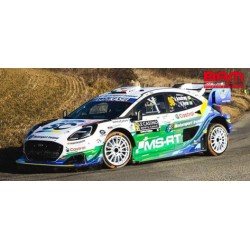 SPARK S6922 FORD Puma Rally1 N°95 M-SPORT FORD WORLD RALLY TEAM Rallye Monte Carlo 2026 J. Armstrong - S. Byrne 1/43