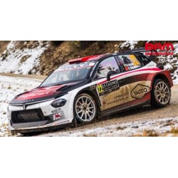 SPARK S6924 LANCIA Ypsilon HF N°22 LANCIA CORSE HF Rallye Monte Carlo 2026 N. Gryazin - K. Aleksandrov 1/43
