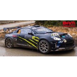 SPARK S6936 ALPINE A110 N°60 ARMAND FUMAL Rallye Monte Carlo 2026 A. Fumal - J. Escartefigue 1/43