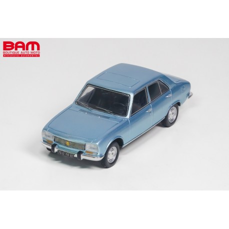 MILEZIM by Spark Z0224 PEUGEOT 504 1970 Bleu Turquoise (1/43)