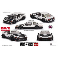 MINI GT KHMG180 TOYOTA Sprinter Trueno (AE86) Kaido Works IMAI Racing V1 1983
