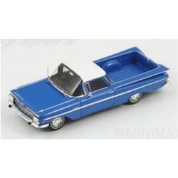 SPARK S2906 CHEVROLET Impala El CamiN°1959 Bleu