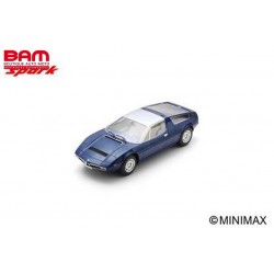 SPARK 18S1227 MASERATI Bora 1971 - Dark Blue 1/18