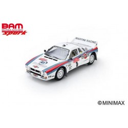 SPARK 18S1210 LANCIA 037 Rally N°6 Vainqueur Rallye Sanremo 1983 M. Alén - I. Kivimäki 1/18