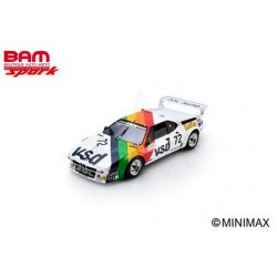 SPARK 18S615 BMW M1 N°72 24H Le Mans 1981 P-F. Rousselot - F. Servanin - L. Ferrier 1/18