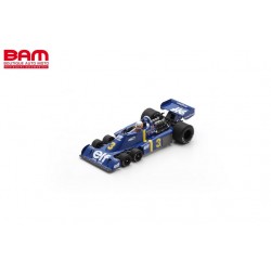 SPARK 18S1027 TYRRELL P34 N°3 Vainqueur GP Suède 1976 Jody Scheckter 1/18