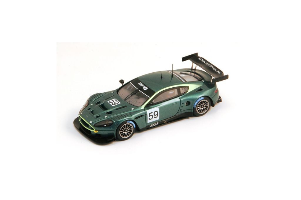 Aston Martin DBR9 N°007 – Équipe LMP Motorsport – GT Tour 2011 – Spark 1/43 – Collection Miniature Résine