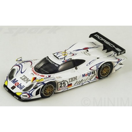 SPARK 08G007 PORSCHE 911 GT1 N°25 2ème Le Mans 1998 
