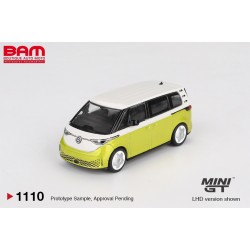 MINI GT MGT01110-L VOLKSWAGEN ID.BUZZ Candy White - Pomelo Yellow 2023 1/64
