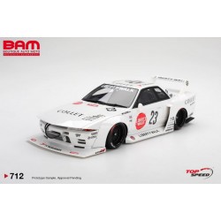 TOP SPEED TS0712 NISSAN Skyline GTR (R32) Kaido Works LB-Hinomaru 2025 1/18