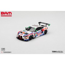 TRUESCALE TSM430941 BMW M4 (G82) GT3 EVO N°96 Turner Motorsport 24H Daytona 2025 1/43