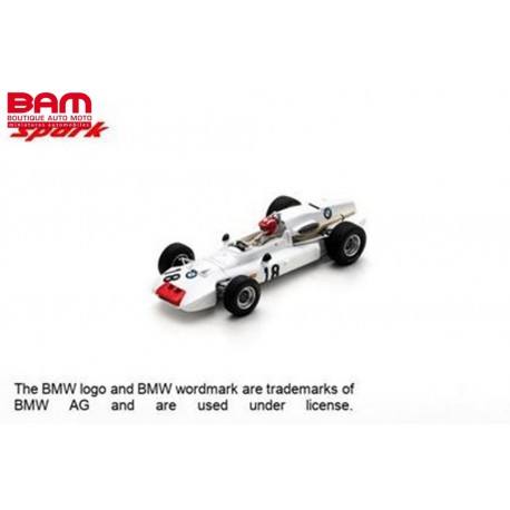 SPARK F2030 BMW 269 N°18 GP F2 Reims 1969 Joseph Siffert 1/43