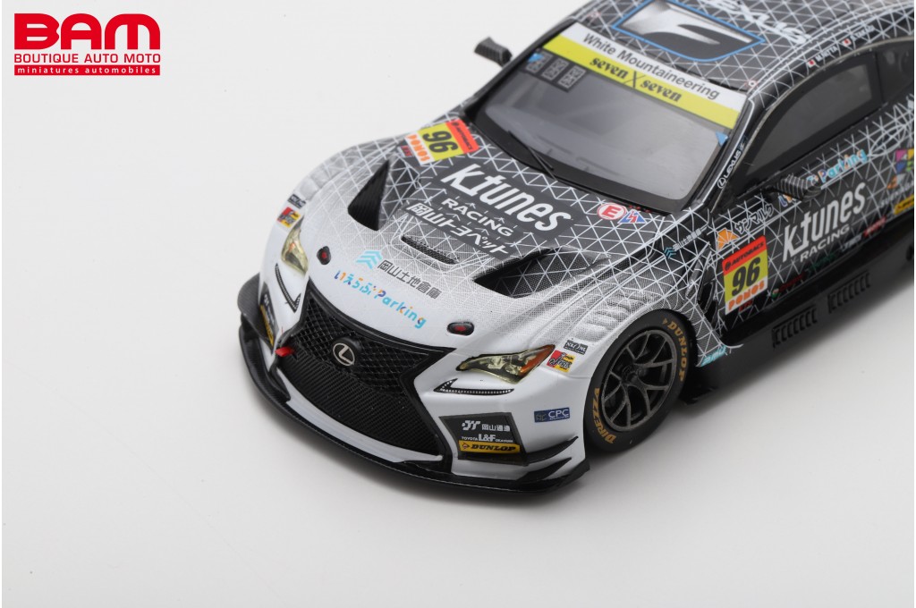 SPARK 43SGT25096 LEXUS RC F GT3 N°96 K-tunes Racing GT300 SUPER GT