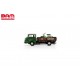 SCHUCO 450730000 BARKAS B1000 w. Simson Schwalbe "Simson Service" 1/43 
