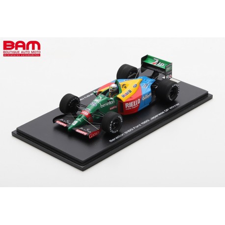 SPARK SPJ008 BENETTON B189 N°19 A.Nannini GP 1989 (1/43