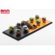SET modèle spécial Lando Norris 2025 - S9678 et 8 casques