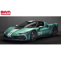 LOOKSMART LS1219A FERRARI 296 Speciale - Verde Nurburgring avec livrée blanche 1/12