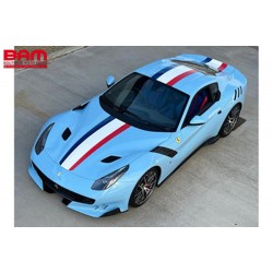 LOOKSMART LS1223C FERRARI F12 TDF - Azzurro La Plata avec livrée Française 1/12