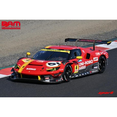 LOOKSMART LS43SGT26006 FERRARI 296 GT3 N°6 Uni-Robo Bluegrass Velorex GT300 Super GT 2026 Y. Katayama - N. Krütten 1/43