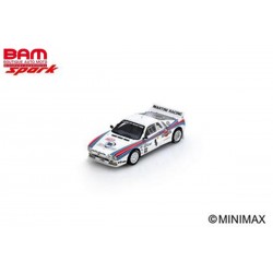 SPARK S9164 LANCIA 037 Rally N°4 2ème Rallye Monte Carlo 1983 A. Markku - K. Ilkka 1/43