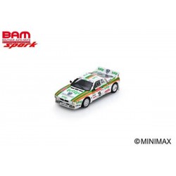 SPARK S9172 LANCIA 037 Rally N°18 5ème Rallye Sanremo 1983 B. Miki - S. Tiziano 1/43