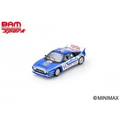 SPARK S9180 LANCIA 037 Rally N°11 6ème Tour de Corse 1984 J-C. Andruet - M. Rich-Place 1/43