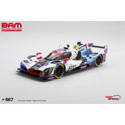 TOP SPEED TS0667 BMW M Hybrid V8 N°25 Team RLL 12H Sebring 2025 M. Wittmann - S. Van Der Linde - R. Frijns 1/18