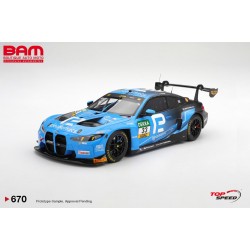 TOP SPEED TS0670 BMW M4 GT3 EVO N°33 Schubert Motorsport Vainqueur Race 1 Zandvoort DTM 2025 R. Rast 1/18