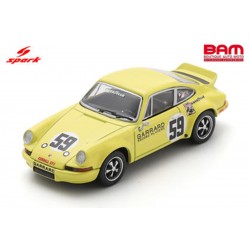 SPARK 64SE73 PORSCHE Carrera RSR N°59 Vainqueur 12H Sebring 1973 P. Gregg - H. Haywood - D. Helmick 1/64