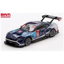 MINI GT MGT01012-L FORD Mustang GT3 N°65 Ford Multimatic Motorsports 24H Daytona 2024 J. Hand - D. Müller - F. Vervisch (1/64)