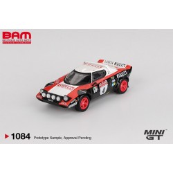 MINI GT MGT01084-L LANCIA Stratos HF N°4 Vainqueur Rallye Sanremo 1978 Markku Alén – Ilkka Kivimäki 1/64
