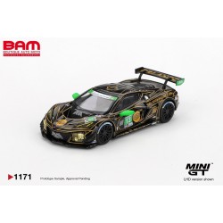MINI GT MGT01171-L CHEVROLET Corvette Z06 GT3.R N°13 AWA 24H Daytona 2025 O. Fidani - M. Bell - L. Kern 1/64