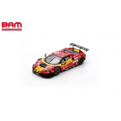 LOOKSMART LSRC207 FERRARI 296 GT3 N°50 AF Corse - Francorchamps Motors 4ème 24H Spa 2025 E. Donno - A. Fuoco - A. Leclerc 1/43