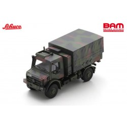 SCHUCO 87U00016 UNIMOG U5023 LKW 2t hümS 2024 Camouflage 1/87