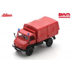 SCHUCO 87U00041 UNIMOG 404S Fire Engine 1955 1/87