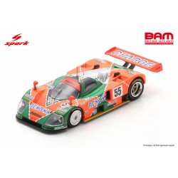 SPARK 64LM91 MAZDA 787 B N°55 Vainqueur 24H Le Mans 1991 V. Weidler - J. Herbert - B. Gachot 1/64