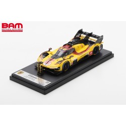 LOOKSMART LSLM190 FERRARI 499P N°83 AF CORSE Vainqueur 24H Le Mans 2025 R. Kubica - Y. Ye - P. Hanson 1/43