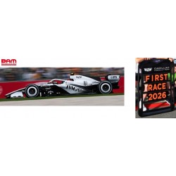 SPARK S9375 CADILLAC MAC-26 N°77 Cadillac F1 Team GP Australie 2026 Valtteri Bottas avec Pit Board 1/43
