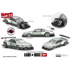 MINI GT KHMG232 NISSAN Silvia S13-R Kaido Works V1 1991 1/64
