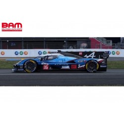 SPARK 18S1332 ALPINE A424 NÂ°36 Alpine Endurance Team 10Ã¨me 24H Le Mans 2026 F. Makowiecki â€“ J. Gounon â€“ V. Martins 1/18