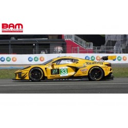 SPARK 18S1340 CORVETTE Z06 LMGT3.R NÂ°33 TF Sport Vainqueur LMGT3 class 24H Le Mans 2026 1/18