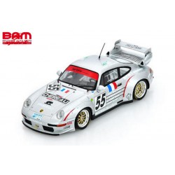 SPARK S9895 PORSCHE 911 GT2 Evo N°55 24H Le Mans 1995 P. Yver - J. Leconte - J-L. Chereau 1/43