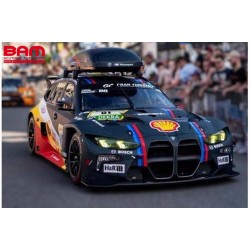 SPARK 64S255 BMW M3 GT3 Touring 24H N°81 BMW M Motorsport + coffre de toit 1/64